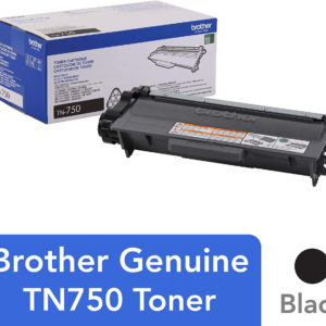 Brother TN-750 High-Yield Black Toner Cartridge