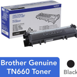Brother Genuine TN660 High Yield Black Toner Cartridge